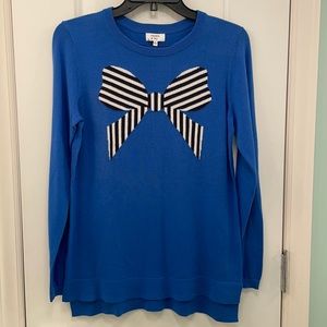 NWT. Crown & Ivy. Light Sweater. Blue. Sz. S.